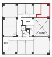 オフィスポート大阪・江坂本館(第3マイダビル)の間取り