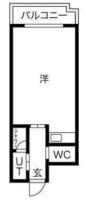 S-CREA御堂筋本町の間取り