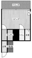 デイズサンセット21の間取り