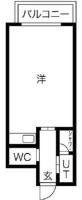 S-CREA御堂筋本町の間取り